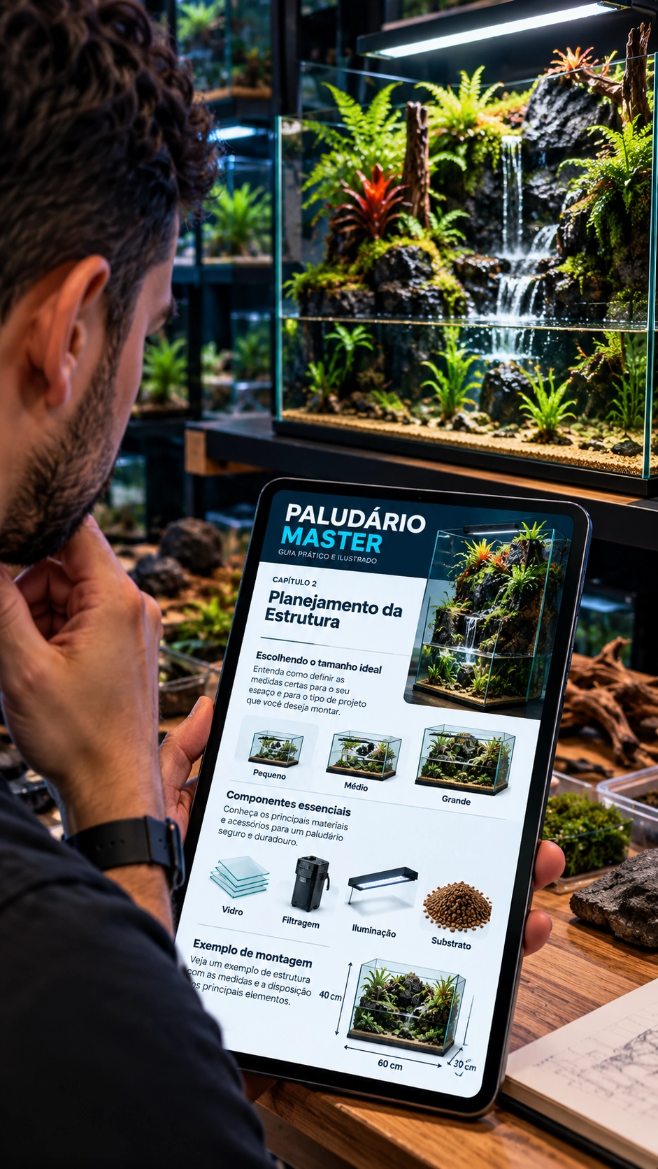 Guia Paludário Master e Aquário Vivo
